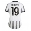 Juventus Leonardo Bonucci #19 Hjemmedrakt Kvinner 2022-23 Kortermet